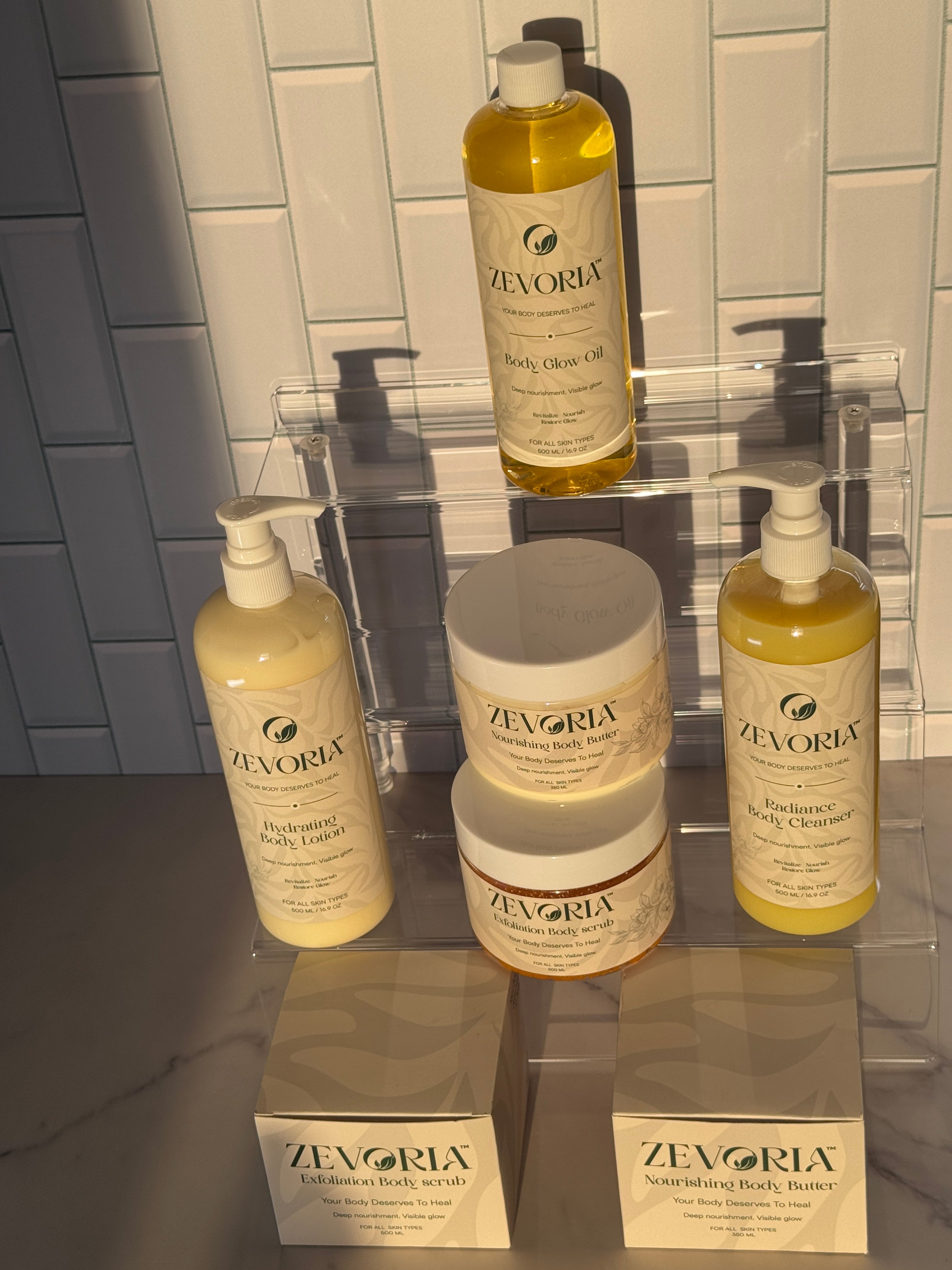 The Zevoria™ Glow Ritual Explained: A Complete Body Care Routine for Radiant Skin